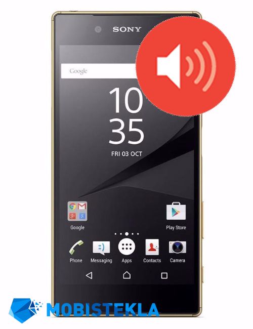 SONY Xperia Z5 Premium - Popravilo zvočnika