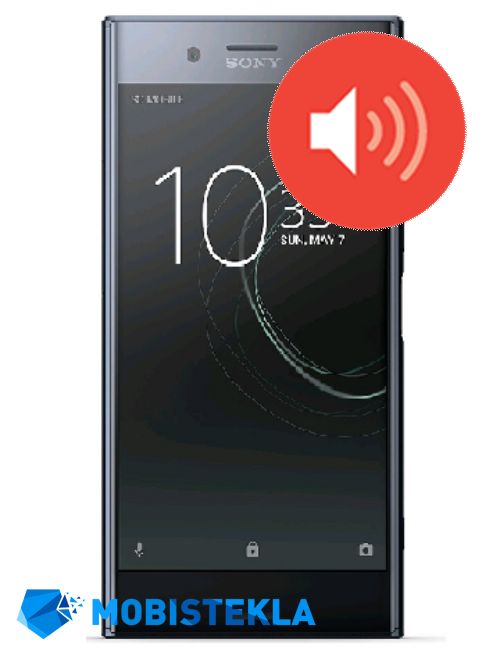 SONY Xperia XZ Premium - Popravilo zvočnika