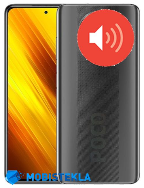 XIAOMI Poco X3 NFC - Popravilo zvočnika