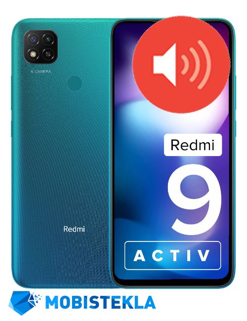 XIAOMI Redmi 9 Active - Popravilo zvočnika