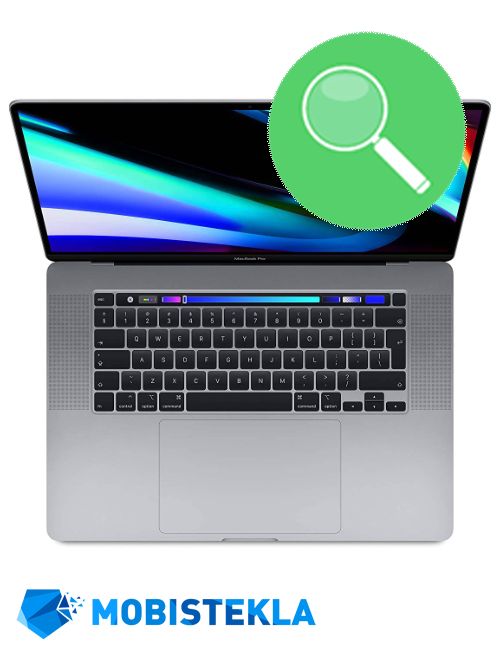 APPLE MacBook Pro 16 2019 A2141 - Pregled in diagnostika