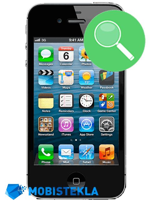 APPLE iPhone 4 - Pregled in diagnostika