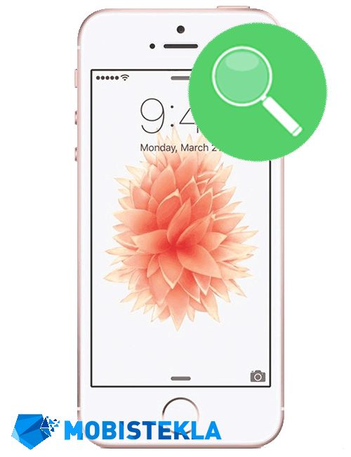 APPLE iPhone SE - Pregled in diagnostika