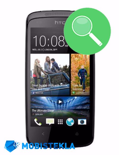HTC Desire 500 - Pregled in diagnostika