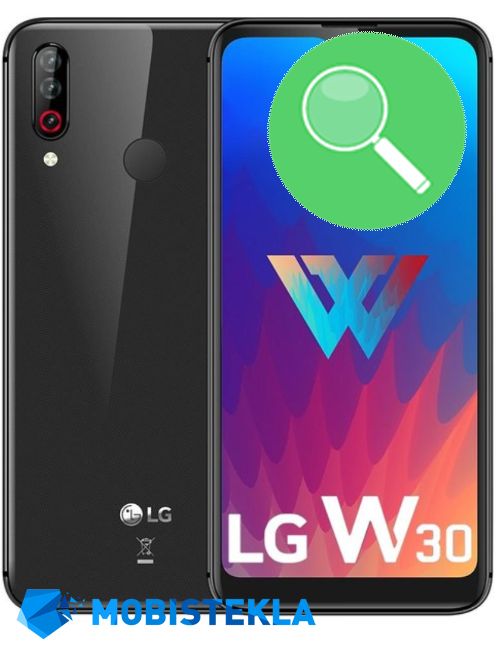 LG W30 - Pregled in diagnostika