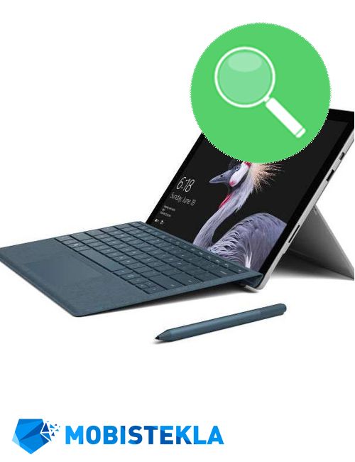 MICROSOFT Surface Pro 5 - Pregled in diagnostika