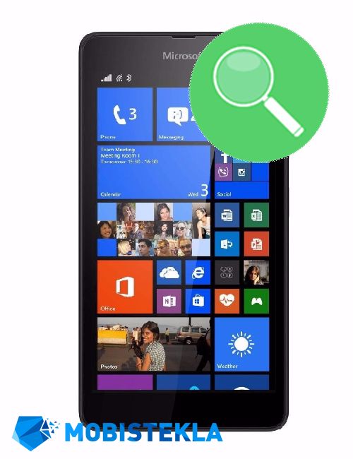 NOKIA Microsoft Lumia 535 - Pregled in diagnostika