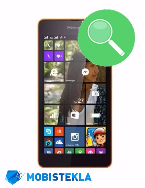 NOKIA Microsoft Lumia 540 - Pregled in diagnostika