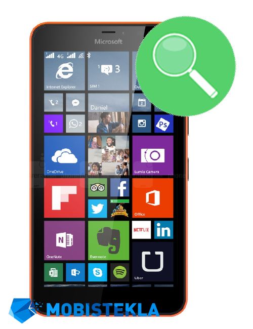 NOKIA Lumia 640 - Pregled in diagnostika