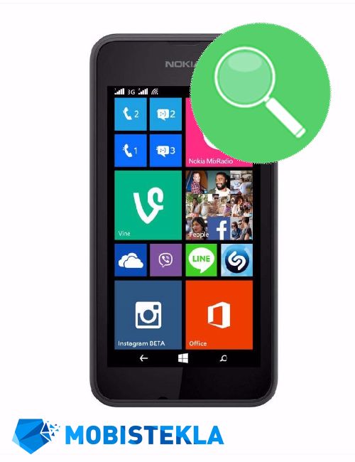 NOKIA Lumia 530 - Pregled in diagnostika