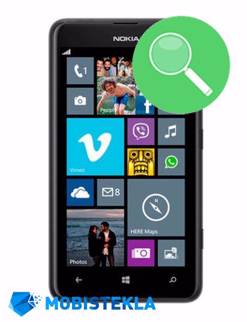 NOKIA Lumia 620 - Pregled in diagnostika
