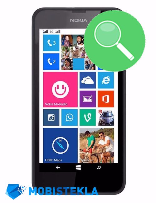 NOKIA Lumia 630 - Pregled in diagnostika
