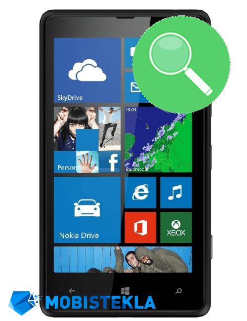 NOKIA Lumia 820 - Pregled in diagnostika
