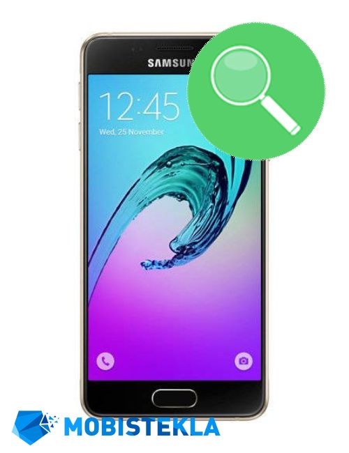 SAMSUNG Galaxy A3 2016 - Pregled in diagnostika