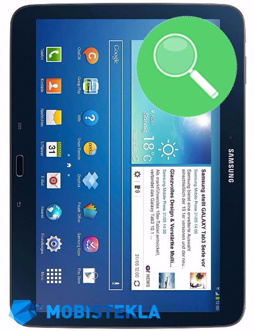 SAMSUNG Galaxy Tab 3 P5200 - Pregled in diagnostika
