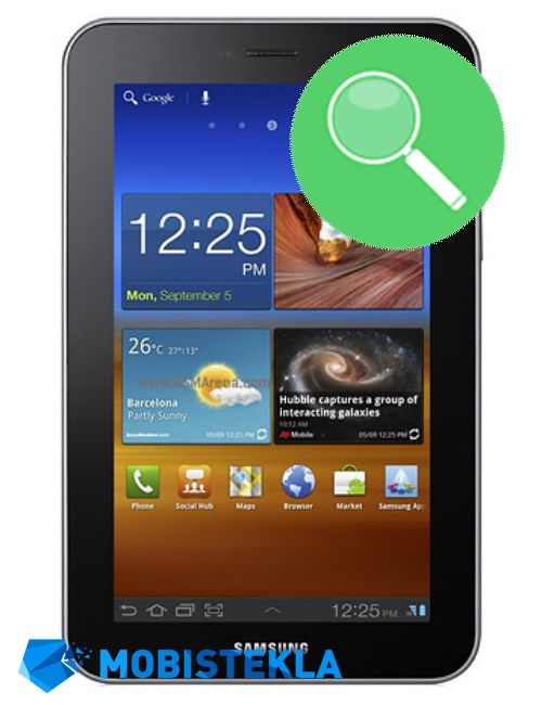 SAMSUNG Galaxy Tab Plus P6200 - Pregled in diagnostika