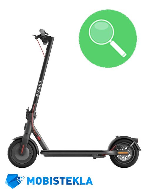 XIAOMI Electric Scooter 4 EU - Pregled in diagnostika