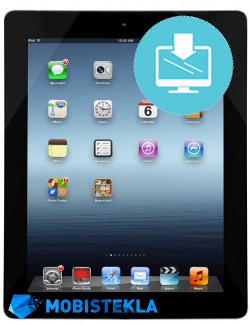 APPLE iPad 4 - Sistemska ponastavitev