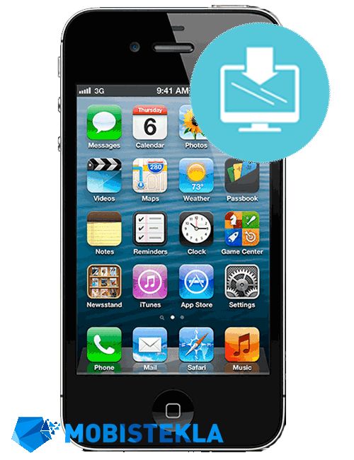 APPLE iPhone 4 - Sistemska ponastavitev