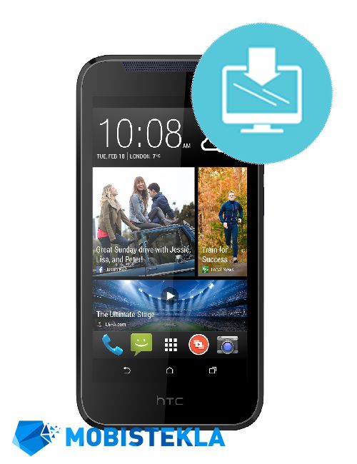 HTC Desire 310 - Sistemska ponastavitev