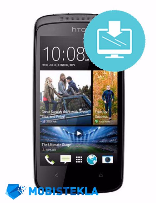 HTC Desire 500 - Sistemska ponastavitev