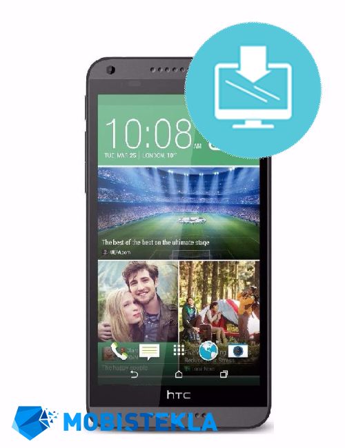 HTC Desire 816 - Sistemska ponastavitev