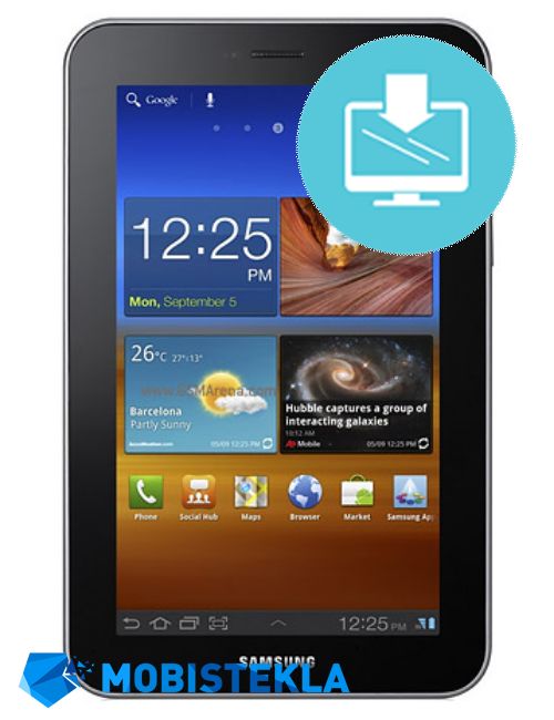 SAMSUNG Galaxy Tab 7.0 Plus P6200 - Sistemska ponastavitev