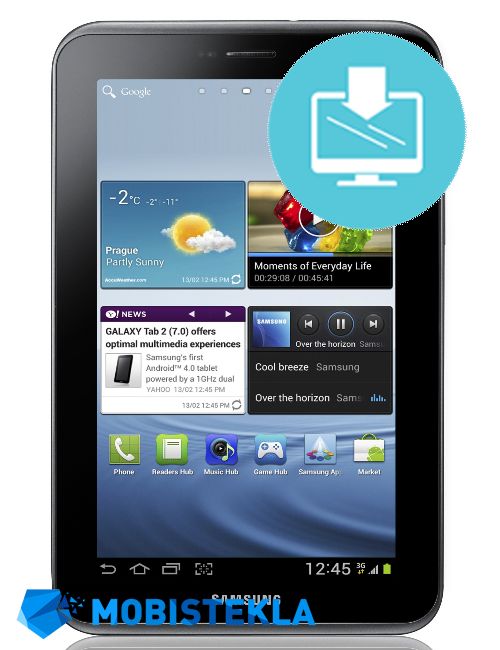 SAMSUNG Galaxy Tab 2 7.0 P3100 - Sistemska ponastavitev
