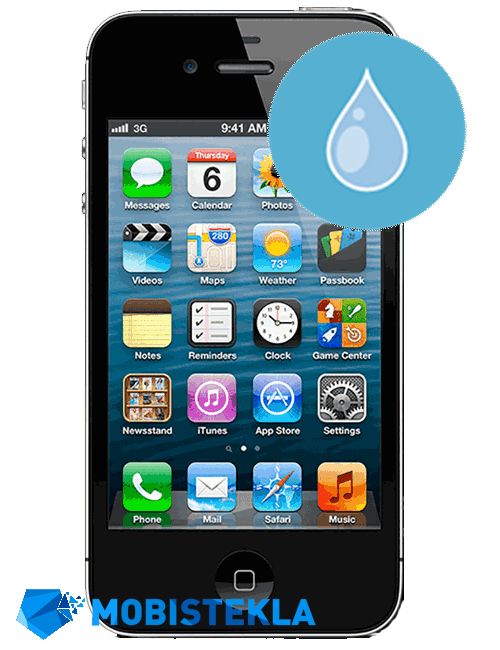 APPLE iPhone 4 - Stik s tekočino