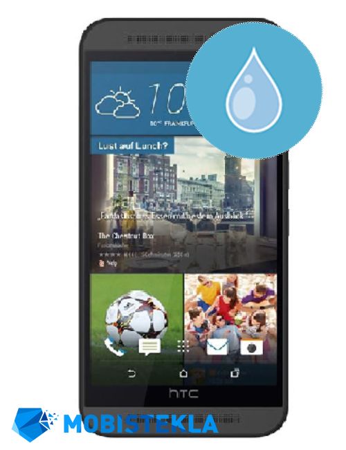 HTC One M9 - Stik s tekočino