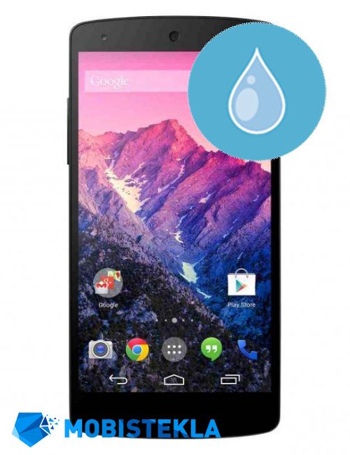 LG Nexus 5 - Stik s tekočino