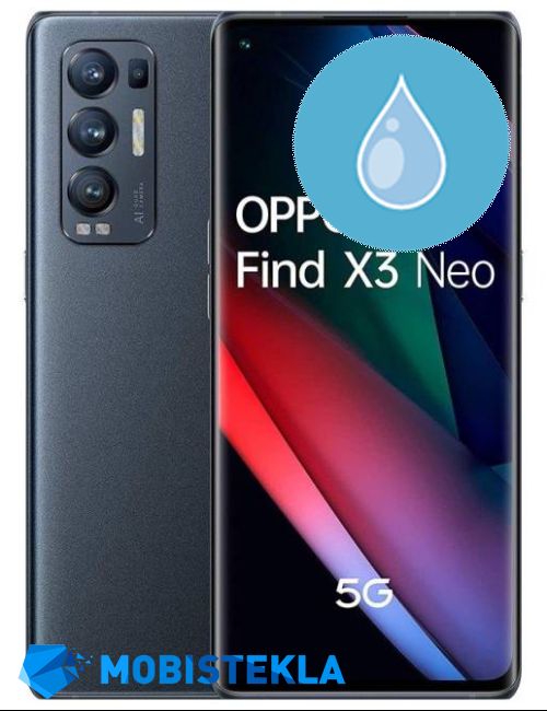 OPPO Find X3 Neo - Stik s tekočino