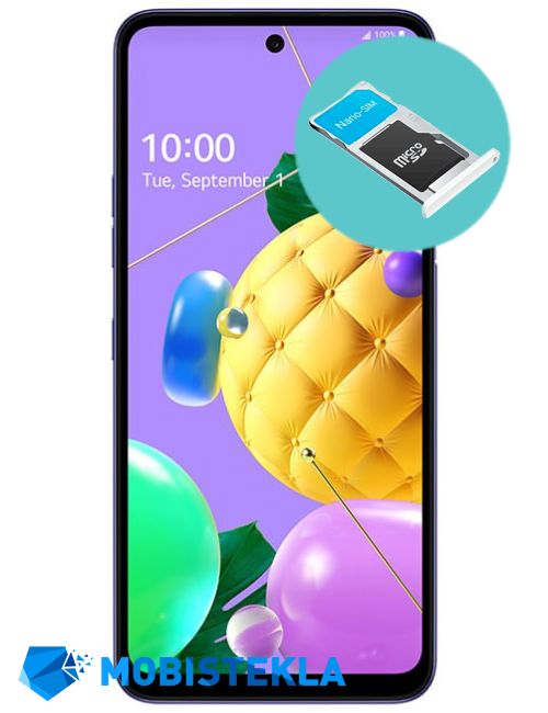LG K52 - Vložek za SD kartico