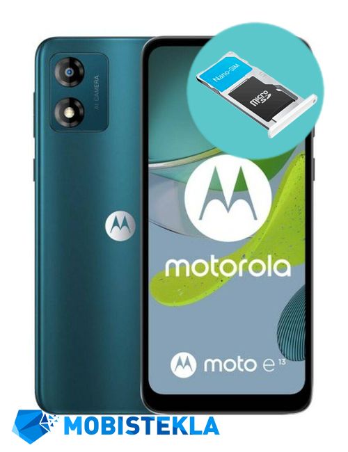 MOTOROLA Moto E13 - Vložek za SD kartico