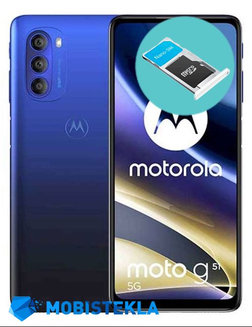 MOTOROLA Moto G51 5G - Vložek za SD kartico