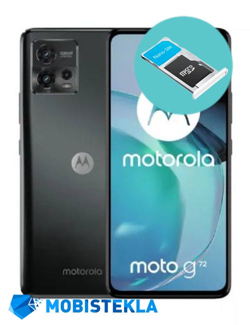 MOTOROLA Moto G72 - Vložek za SD kartico