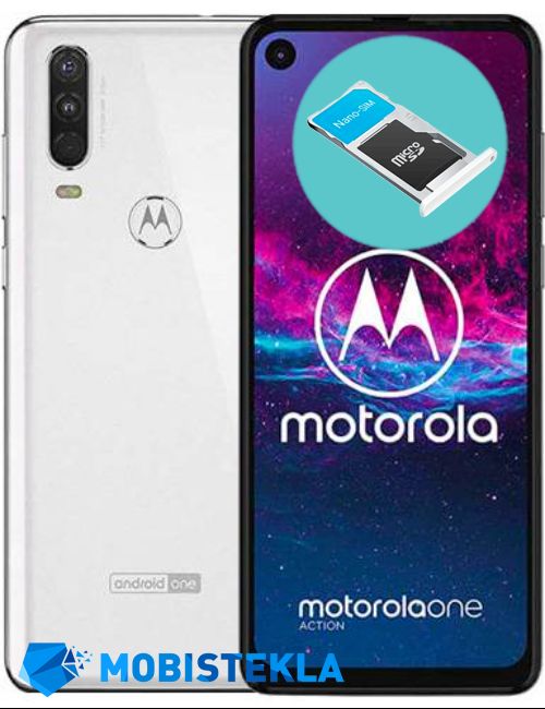 MOTOROLA Moto One Action - Vložek za SD kartico