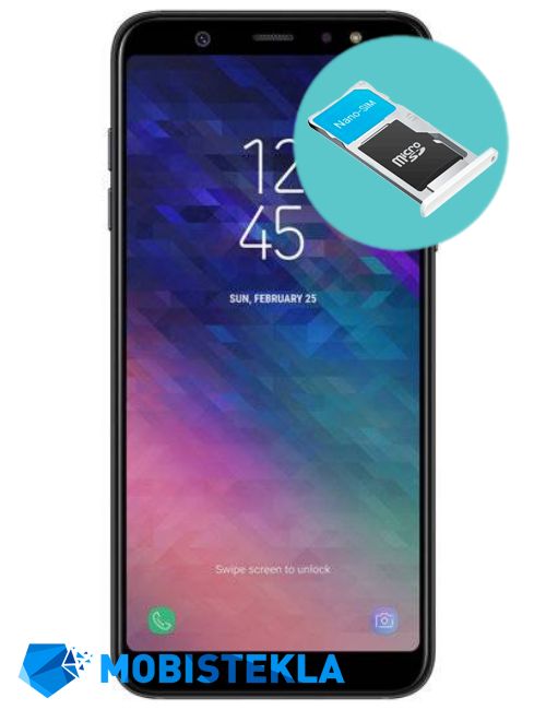 SAMSUNG Galaxy A6 2018 - Vložek za SD kartico