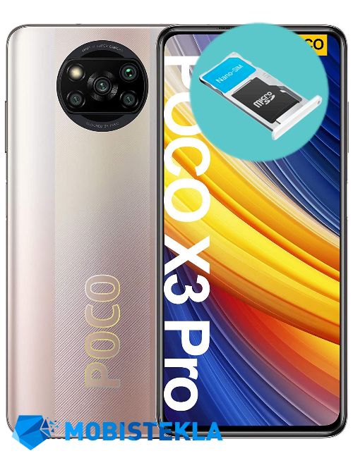 XIAOMI Pocophone X3 Pro - Vložek za SD kartico