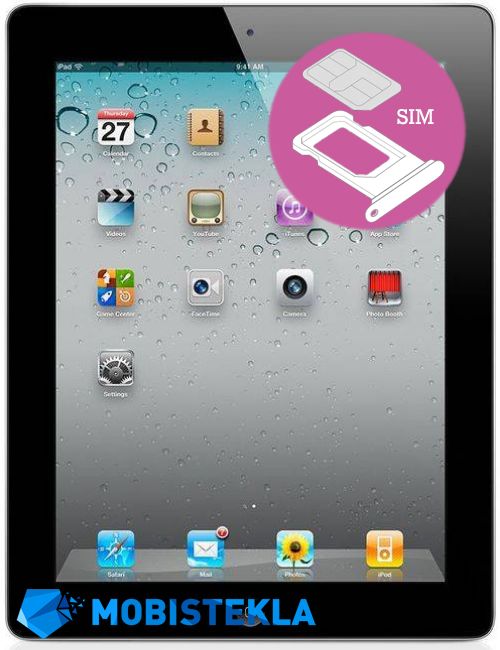 APPLE iPad 3 - Vložek za SIM kartico