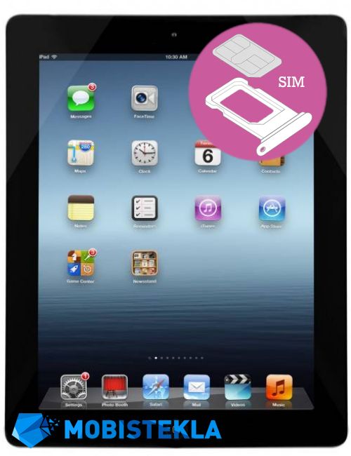 APPLE iPad 4 - Vložek za SIM kartico