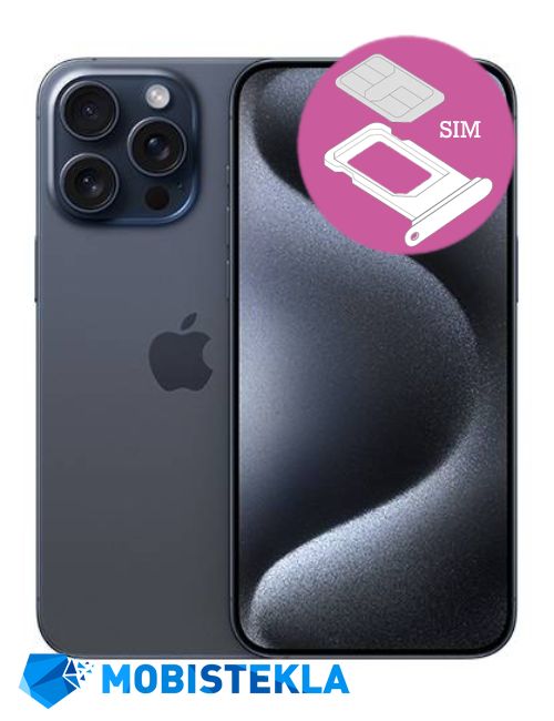APPLE iPhone 15 Pro Max - Vložek za SIM kartico