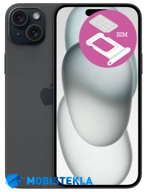 APPLE iPhone 15 - Vložek za SIM kartico
