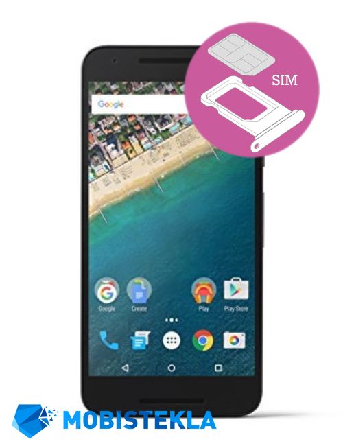 LG Nexus 5X - Vložek za SIM kartico