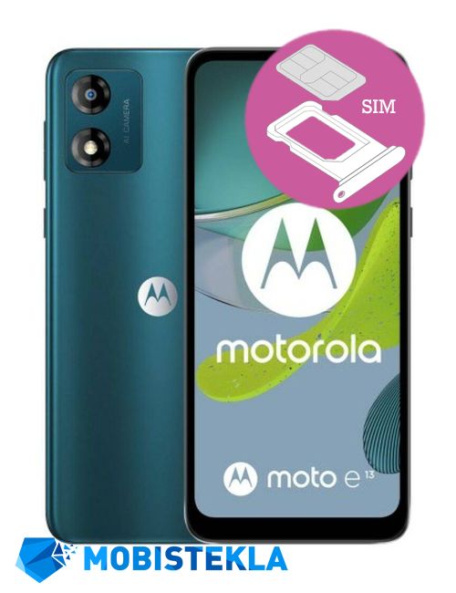 MOTOROLA Moto E13 - Vložek za SIM kartico
