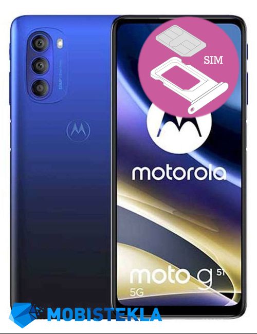 MOTOROLA Moto G51 5G - Vložek za SIM kartico
