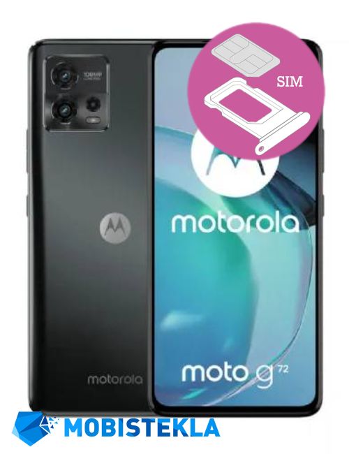 MOTOROLA Moto G72 - Vložek za SIM kartico