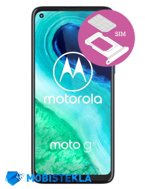 MOTOROLA Moto G8 - Vložek za SIM kartico