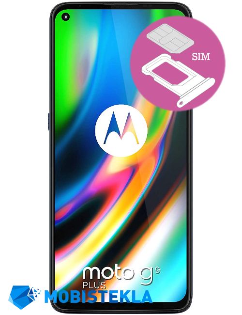 MOTOROLA Moto G9 Plus - Vložek za SIM kartico
