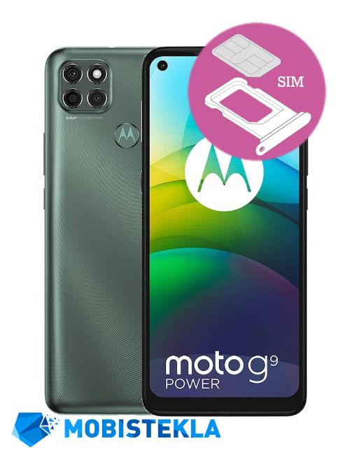 MOTOROLA Moto G9 Power - Vložek za SIM kartico
